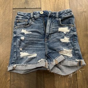 American Eagle curvy hi rise shortie size 00